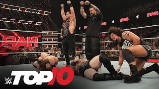 Top 10 Monday Night Raw moments WWE Top 10 Nov 18 2024 [upl. by Inan]