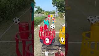 Ball dropping game funnyfamilygamesfollowviralvideoshorts funnysports comedy sportscomedy [upl. by Hughie]