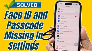 How To Fix Face ID and Passcode Missing In Settings on iPhone  iOS 18 [upl. by Ralston303]