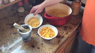 Homemade hominy recipe in the description [upl. by Roarke426]