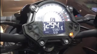 Kawasaki z900 top speed 0200 time top speed with SC Project full systemNaked superbike in India [upl. by Llenyt717]