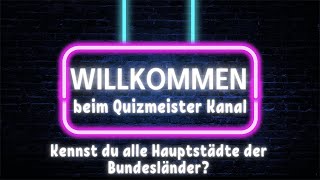 16 Bundesländer und Hauptstädte erratenDas Deutschland Quiz deutschland rätsel [upl. by Elleinnod]