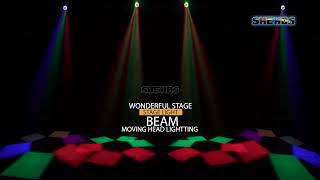 JMS WEBB LED Beam amp Wash Big Bee Eye 7x20W Moving Head [upl. by Hiroko]