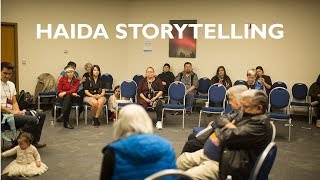 Storytelling in the Haida Language X̱aad Kíl Part 2 [upl. by Marabel867]