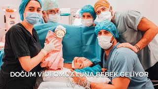 Doğum Videomuz  Luna Bebek Geliyor  Özge Özder [upl. by Nella]