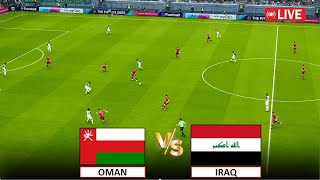 🔴مباشر مباراة العراق ضد عمان I تصفيات كأس العالم بث مباشر IRAQ VS OMAN LIVE [upl. by Dahij]