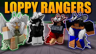 The LOPPY RANGERS Invade The Strongest Battlegrounds  Roblox [upl. by Drawyeh]