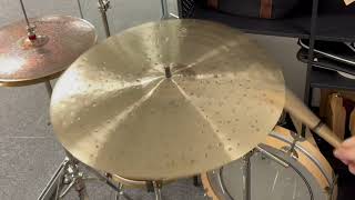 Pergamon Cymbals Etna Soft Jazz Crash 22quot [upl. by Assyram]