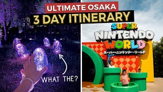 The Ultimate 3 Day OSAKA Itinerary  Japan Travel Guide 2023 [upl. by Seena]