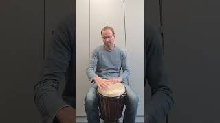 Djembe Solo Improvisation shorts djembe djembé [upl. by Chard]