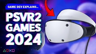 Most Anticipated PSVR2 Games for 2024 [upl. by Llechtim]