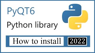 How to Install the PyQt6 Python library on Windows 10 11 [upl. by Nommad]