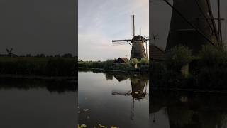 The Windmills of Kinderdijk Netherland travel netherland windmühlen unesco [upl. by Rednazxela]