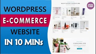 How to Create Ecommerce website in Wordpress In 10 Minutes  Virtual Crafts [upl. by Ailyn]