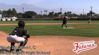 Noah McDaniel Prospect Video C Aliso Niguel High School Class of 2015 [upl. by Aserehc]