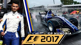 F1 2017  Pascal Wehrlein  Sauber F1 Team  GP Hungria [upl. by Ennahteb798]