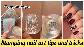 How to use stamping nail kit  Nail stamping tutorial tips and tricks 2024 [upl. by Edyaw]