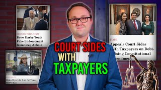 Court Sides With Taxpayers [upl. by Ahsikyw422]