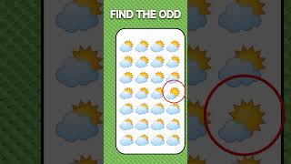 HOW GOOD ARE YOUR EYES 851  Find The Odd Emoji Out  Emoji Puzzle Quiz [upl. by Ahseinaj667]