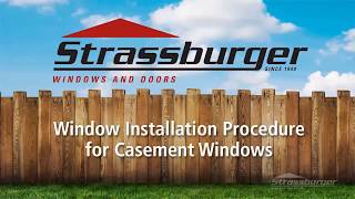 Strassburger casement window installation [upl. by Iphigeniah295]