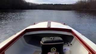 WagoOne 16 boat build test run on the Concord River [upl. by Bow]