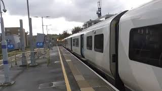 Thameslink Class 700055 Departure Rochester for Rainham Kent [upl. by Musetta470]