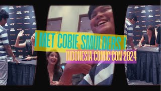 COBIE SMULDERS SIGNED MY EP   Indonesia Comic Con 2024 🤖 [upl. by Erminna607]