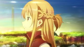 Sword art online progressive ending scene  Asuna and Kirito moments [upl. by Aynos250]