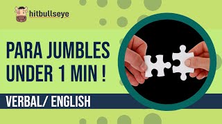 Para Jumbles Under One Minute [upl. by Estevan]