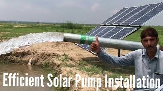 Solar system in mountain area  water pump 15 HP [upl. by Analaj791]