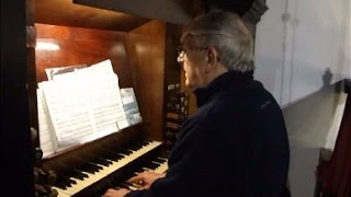 The Forster and Andrews organ of St John The Evangelist Leeds W Yorks [upl. by Bergess4]