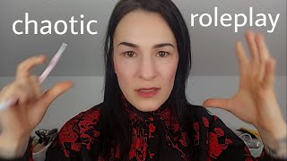 ASMR Chaotic Roleplay °your random face° german [upl. by Adnahsal]