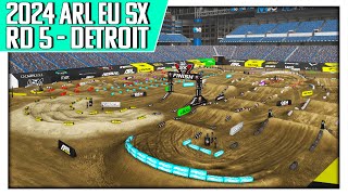 2024 ARL Supercross Championship  Round 5 Detroit [upl. by Loggins]