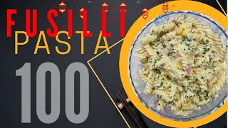 Fusilli  fusilli pasta  fusilli creamy pasta recipe  healthy pasta recipe [upl. by Znarf973]