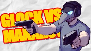 uamee  GLOCK VS MAKAROV HARDBASS MUSIC VIDEO [upl. by Aleunamme]