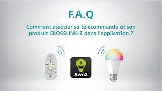 Comment associer sa télécommande et son produit CROSSLINKZ dans lapplication [upl. by Roderic]