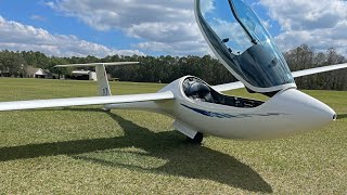 High Performance Sailplane With A Tiny 24 HP Engine [upl. by Pearce]