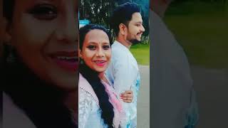 Jibon ato sukher holo amar pasa u acho tai 😘 love u unlimited my husband 🥰 romantic couple [upl. by Ahsed]