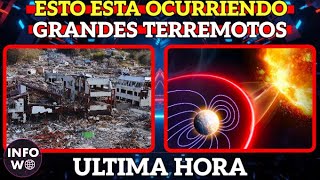 FUERTES TERREMOTOS Y GRANDES TORMENTAS SOLARES DESATAN EL CAOS ALERTA MUNDIAL ESTO ESTA OCURRIENDO [upl. by Immij628]