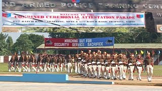 Combined Ceremonal Attestation Parade 67th batch nagalandpolice amp 57th batch NAPTC [upl. by Lusa102]