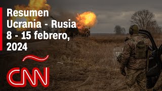 Resumen en video de la guerra Ucrania  Rusia noticias de la semana 8 – 15 de febrero 2024 [upl. by Speroni]