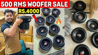 Woofer Big Sale 🔥😱 500Rms To 2000 Woofer Younker Audio 🔊 Car Audio Setup [upl. by Fennell237]