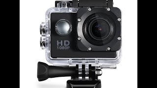 Viderecensione ITA Action Camera Sport Macchina Fotografica dazione da 12MP Video Full HD [upl. by Ettenauq330]