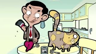 Mr Bean  Cat Paint Job [upl. by Anawyt]