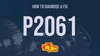 How to Diagnose and Fix P2061 Engine Code  OBD II Trouble Code Explain [upl. by Kassab]