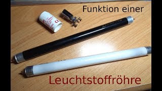 So funktioniert eine Leuchtstoffröhre [upl. by Fiel905]