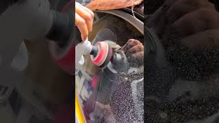 Polishing and repair process of glass scratches [upl. by Eedrahc]