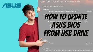 How To Update Asus BIOS From USB Drive [upl. by Storz]