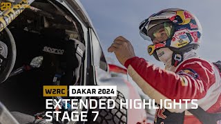 Extended highlights  Stage 7  Dakar  w2rc [upl. by Tedd]