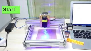 Bachin17204050 Laser Engraving Machine Using Guide [upl. by Eivlys]